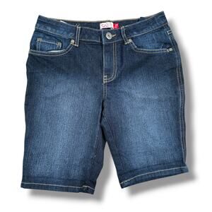 ​SO Heritage Dark Wash Denim Bermuda Shorts Girls Size 14